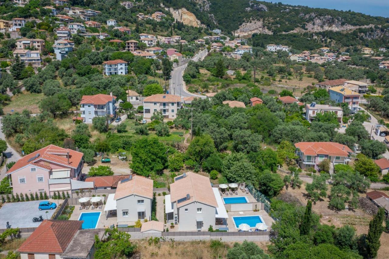 Grappolo Lefkada Villas - Villa Vertzami Just 2 Km From Lefkada Town Apólpena Kültér fotó