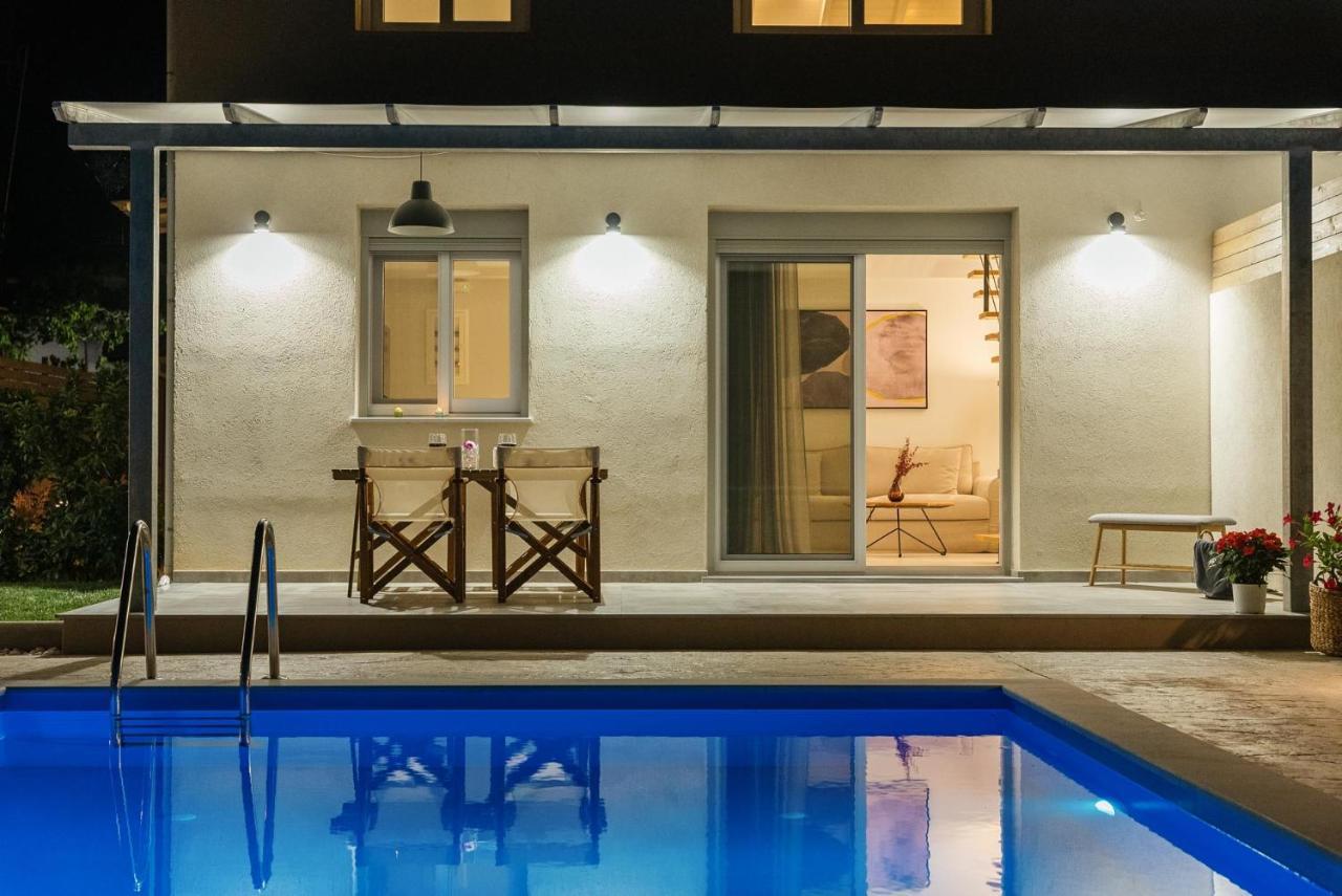 Grappolo Lefkada Villas - Villa Vertzami Just 2 Km From Lefkada Town Apólpena Kültér fotó