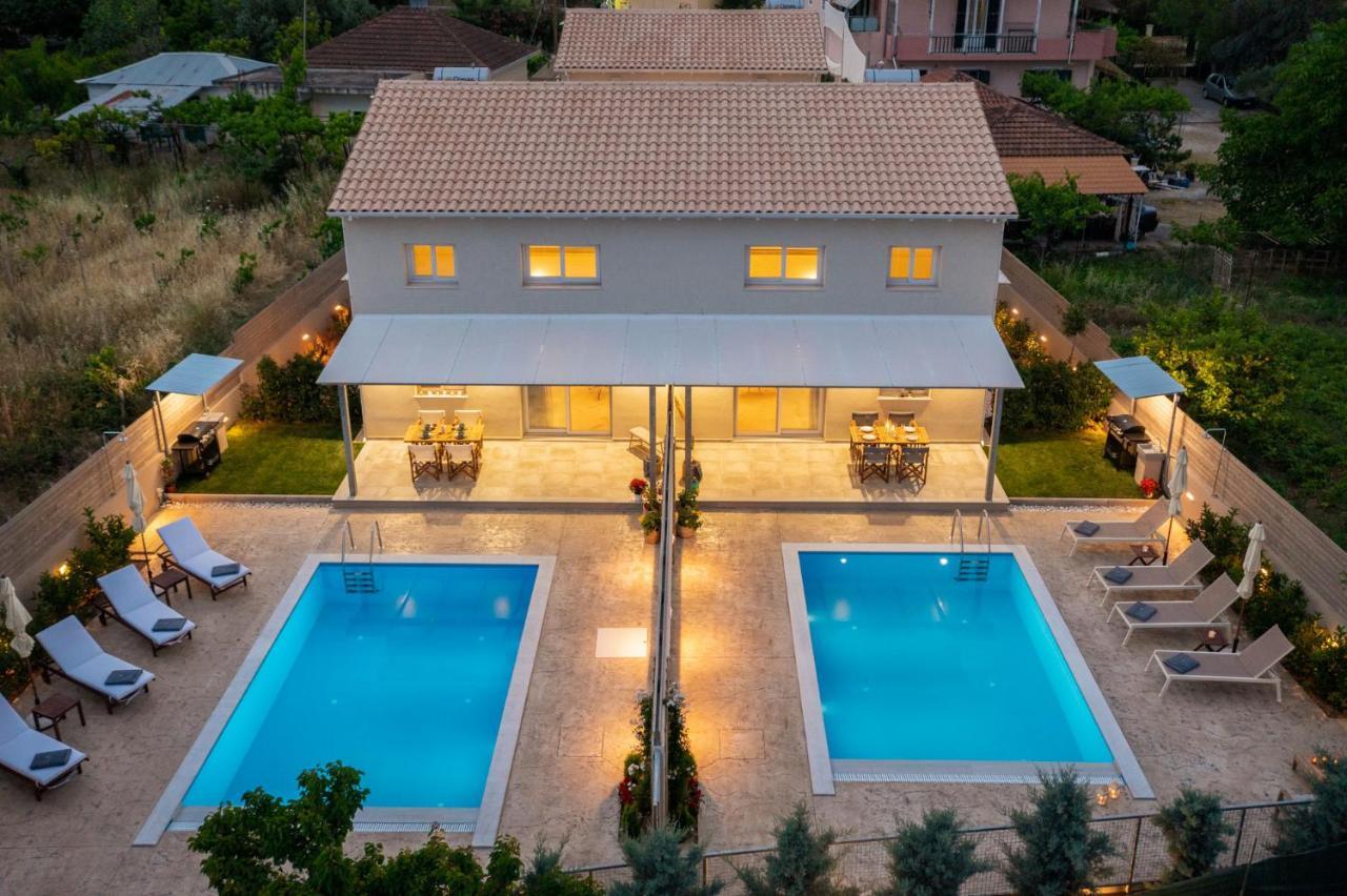 Grappolo Lefkada Villas - Villa Vertzami Just 2 Km From Lefkada Town Apólpena Kültér fotó