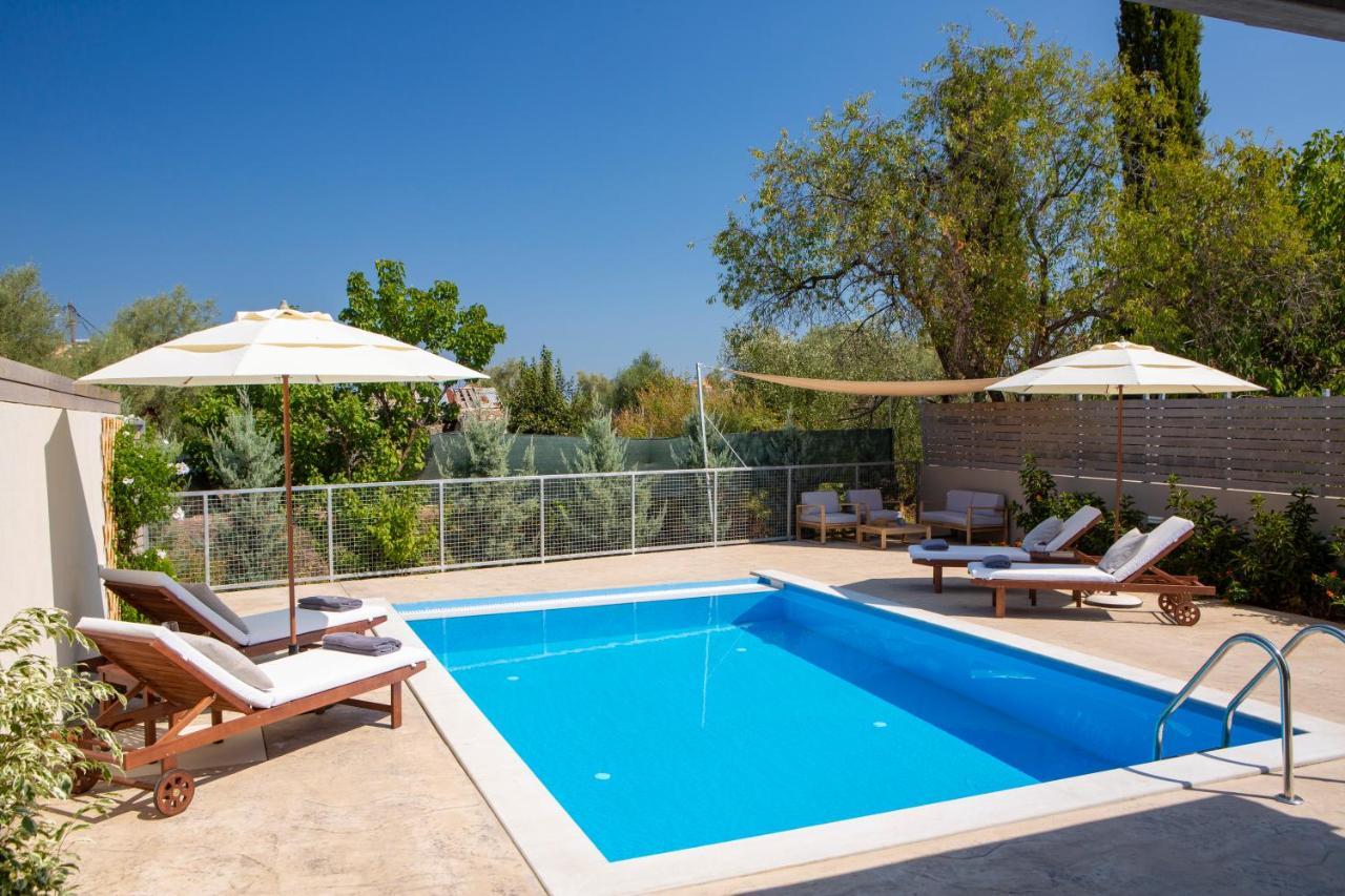 Grappolo Lefkada Villas - Villa Vertzami Just 2 Km From Lefkada Town Apólpena Kültér fotó