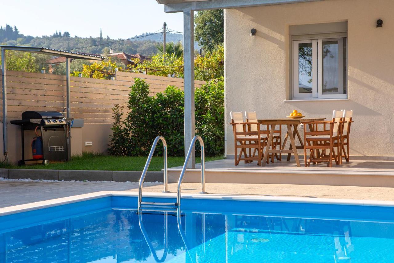 Grappolo Lefkada Villas - Villa Vertzami Just 2 Km From Lefkada Town Apólpena Kültér fotó