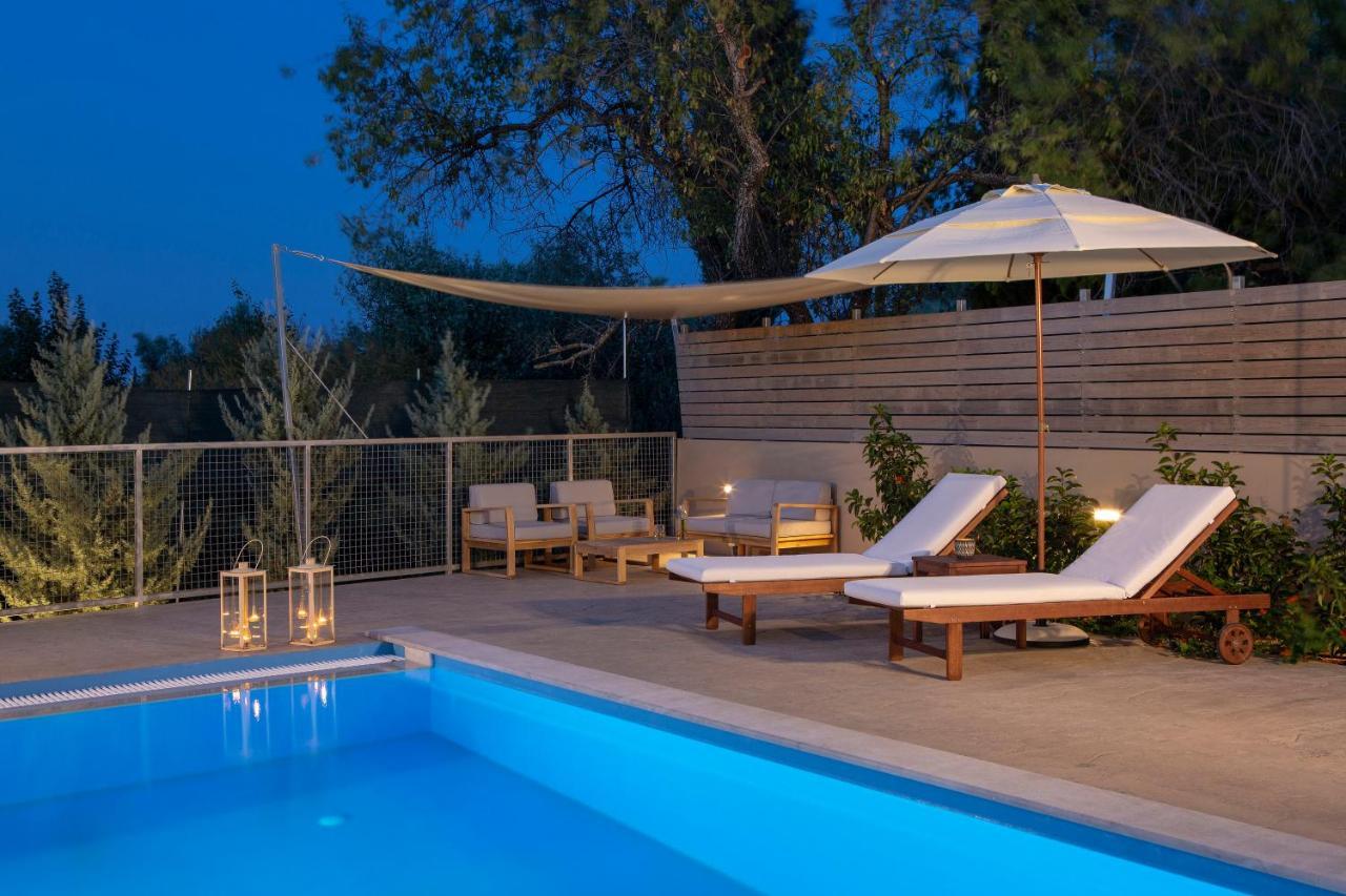 Grappolo Lefkada Villas - Villa Vertzami Just 2 Km From Lefkada Town Apólpena Kültér fotó