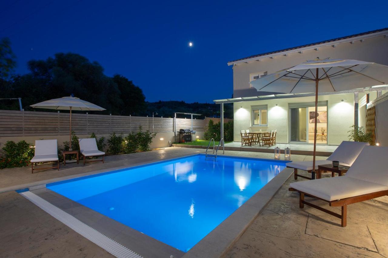 Grappolo Lefkada Villas - Villa Vertzami Just 2 Km From Lefkada Town Apólpena Kültér fotó